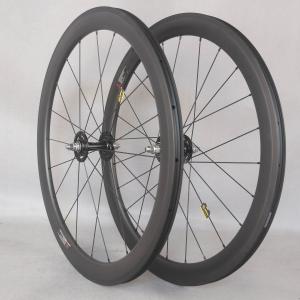 fixed gear wheels novatec hubs track bike 50mm Clincher Carbon wheels fixed gear wheels 700C wheelset fixie bike